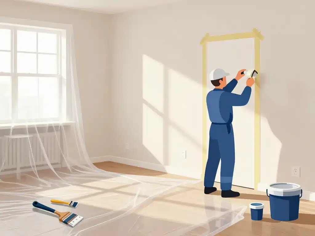 préparation chantier airless deco masquage outils