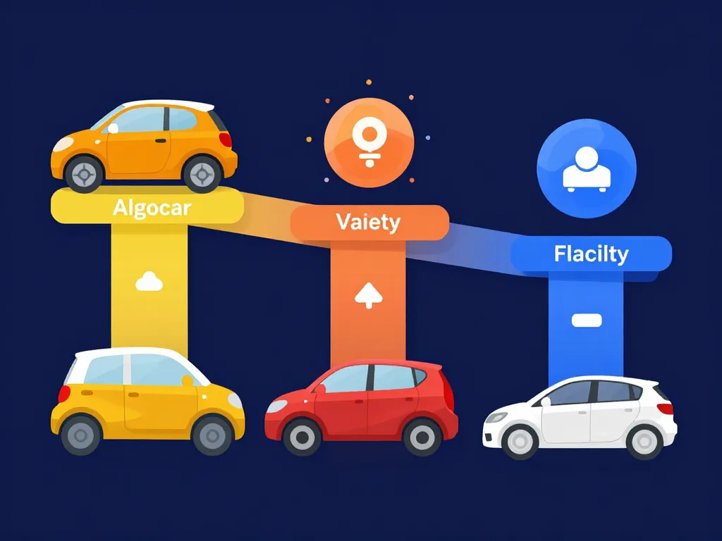 Algocar comparaison alternatives location voiture autopartage