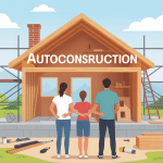 autoconstruction vue famille chantier maison