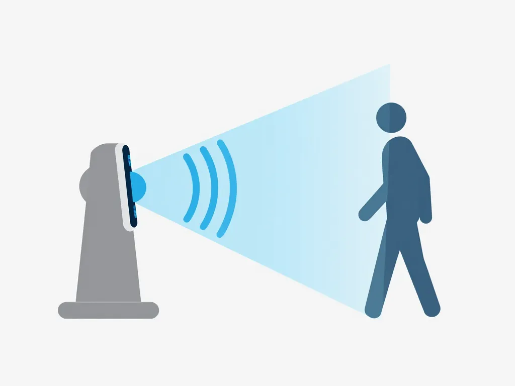 Schéma fonctionnement détecteur de mouvement branchement