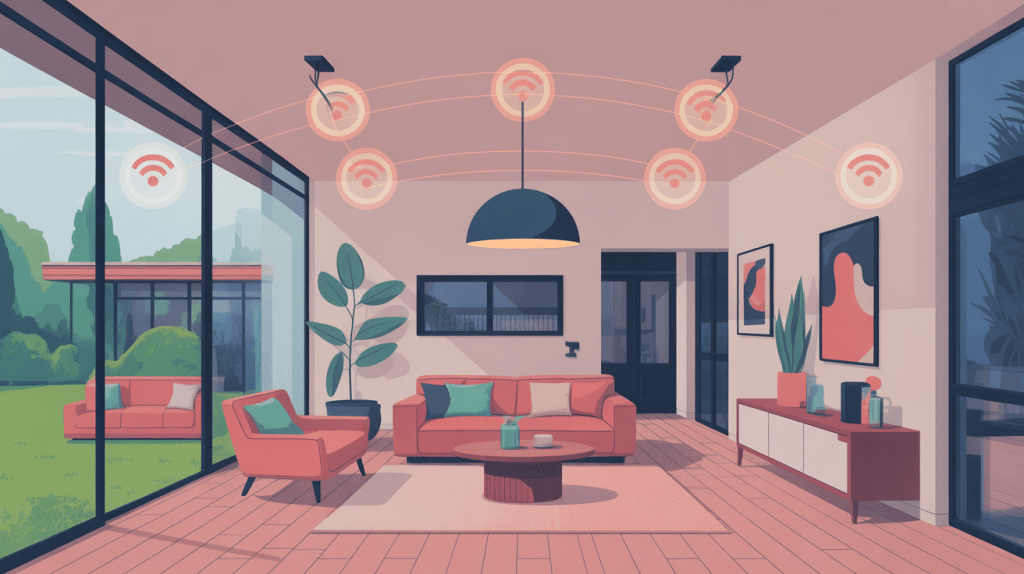 Illustration schématique branchement détecteur de mouvement