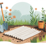 cendre de bois désherbant répandue sur sol nu jardin écologique