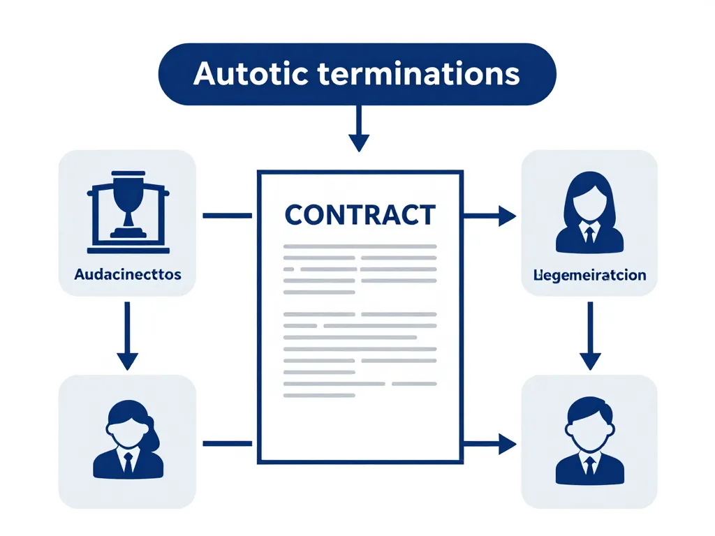 clause de résiliation de plein droit visale diagramme juridique
