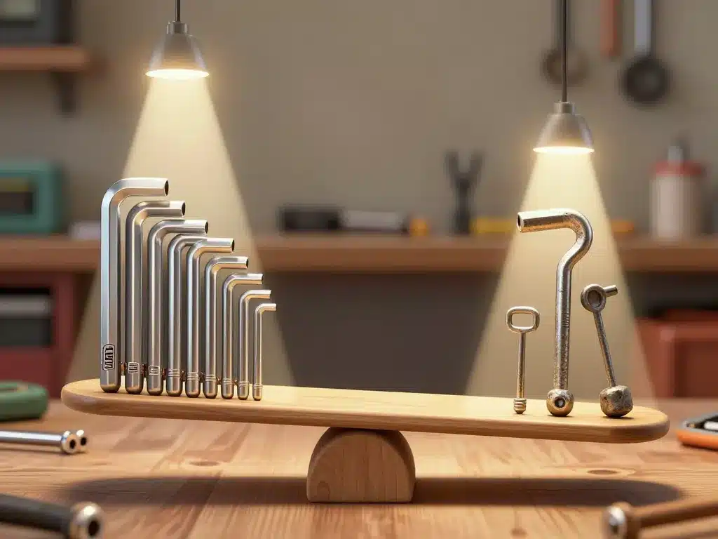 jeu clés allen comparatif qualité atelier