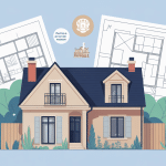 Extension permis de construire maison illustration vectorielle