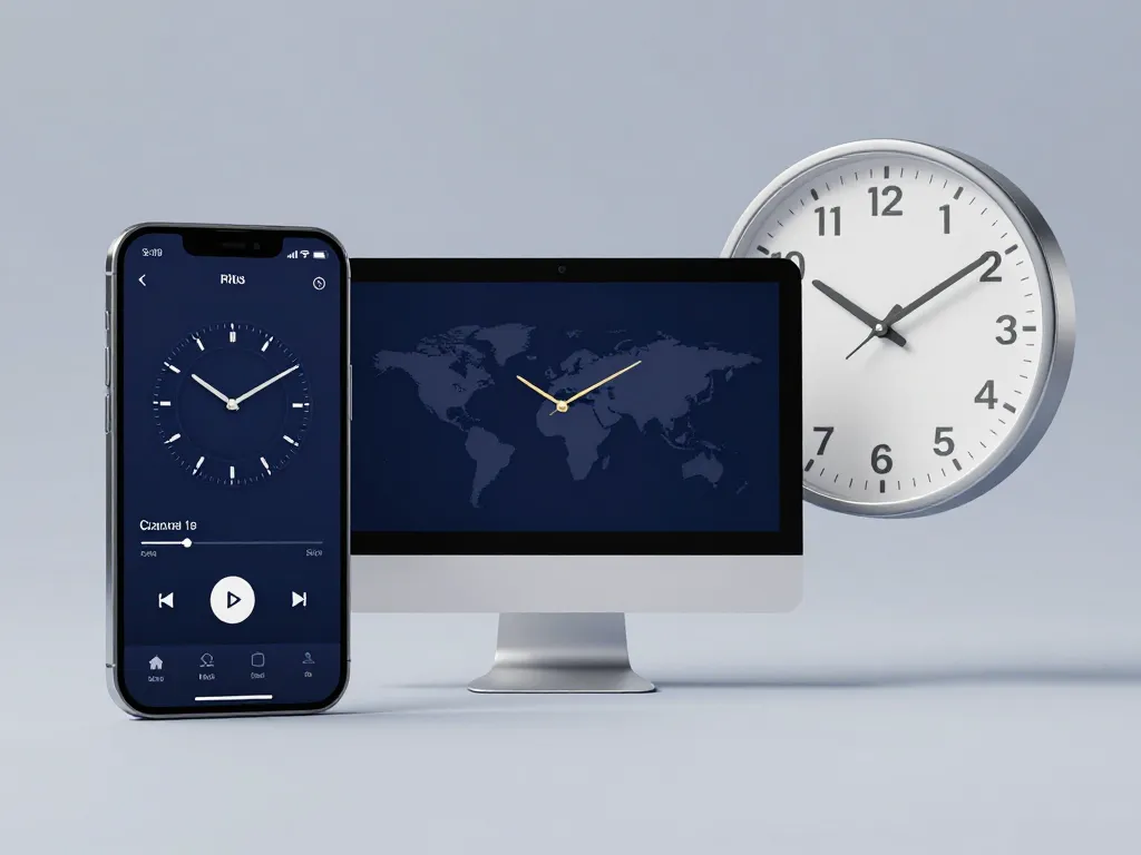 horloge universelle outils numériques et muraux