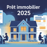Nouvelles conditions pour obtenir un prêt immobilier illustration banque maison