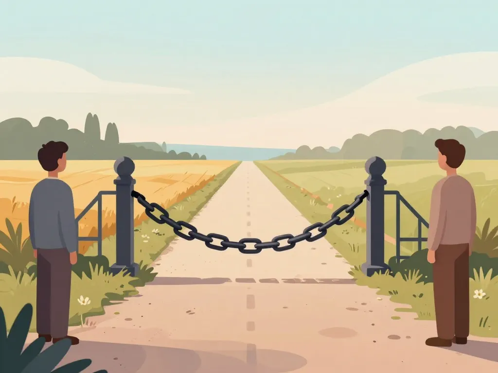 peut-on fermer un chemin rural barrière portail loi chemin rural