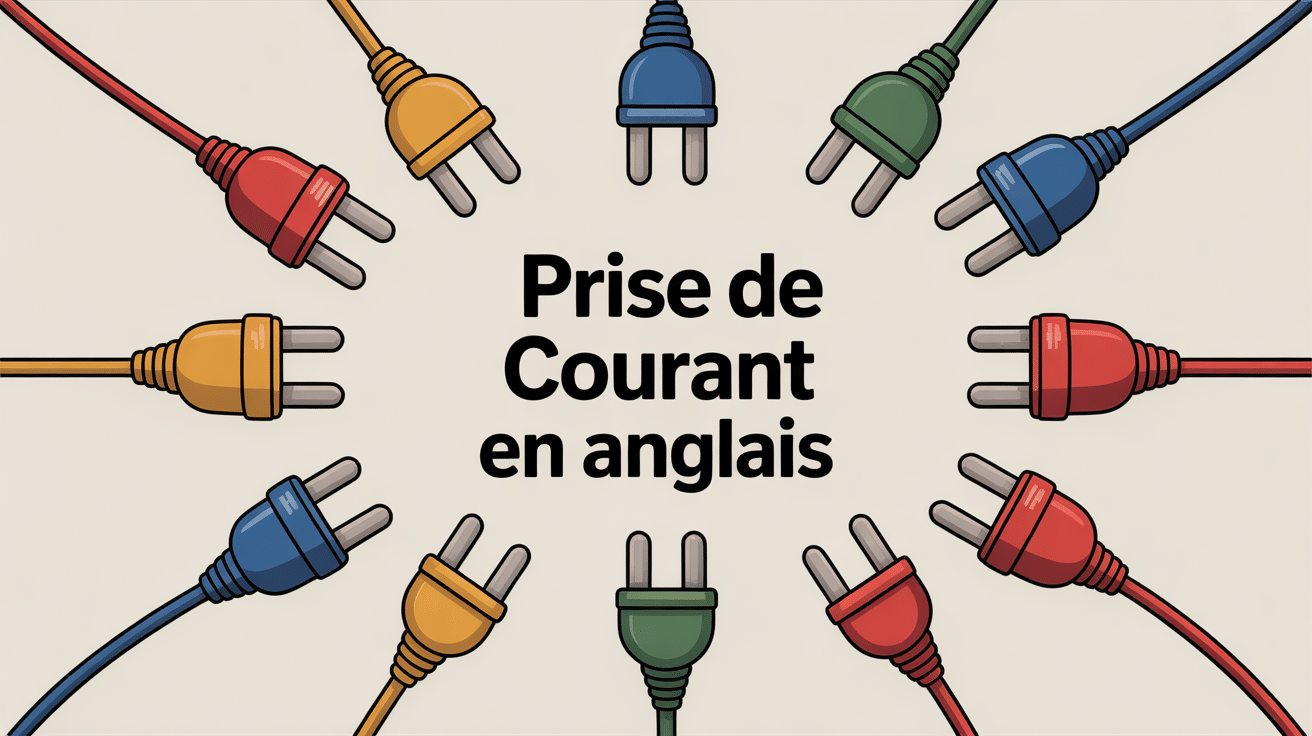Prise de courant en anglais schéma prises électriques pays