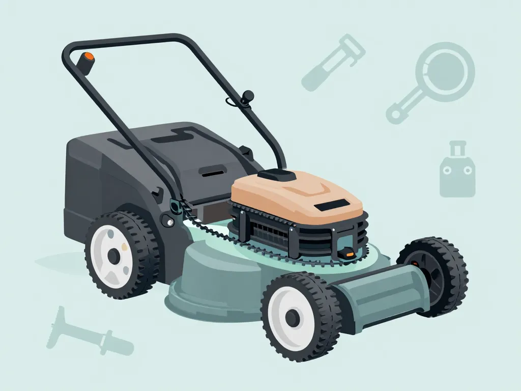 problème enclenchement lame tracteur tondeuse illustration courroie poulies lame