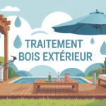 illustration traitement bois extérieur grande protection