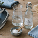 comment faire de l'eau déminéralisée pour fer à repasser sur plan de travail