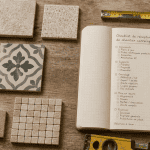 dalais-carreleur reussir sa renovation vue flat-lay carrelage et outils