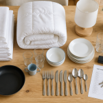 liste mobilier location meublée pdf sur table avec équipements