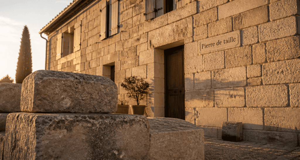 maison pierre de taille en calcaire
