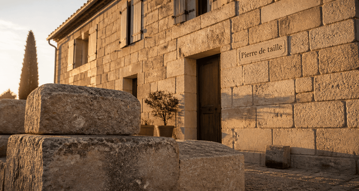 maison pierre de taille en calcaire