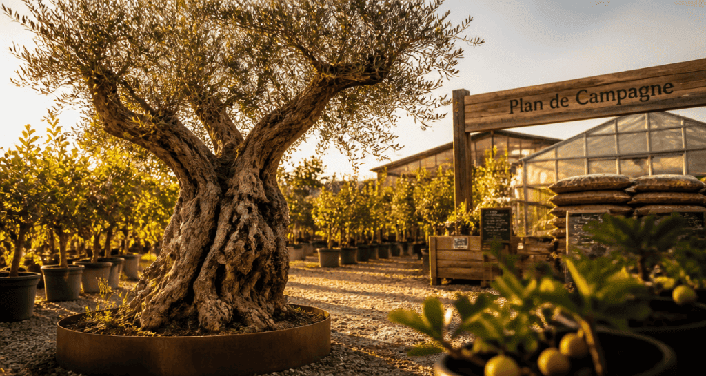 pepiniere plan de campagne olivier centenaire provence