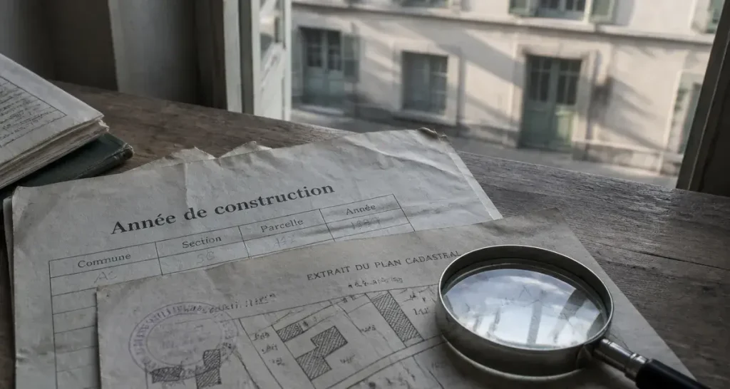 Date de construction : documents et acte pour retrouver la date