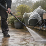 Kärcher pour nettoyer une terrasse : joints et pression idéale