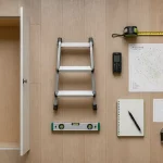 Mesurer le 1,80 m du placard pour la surface habitable