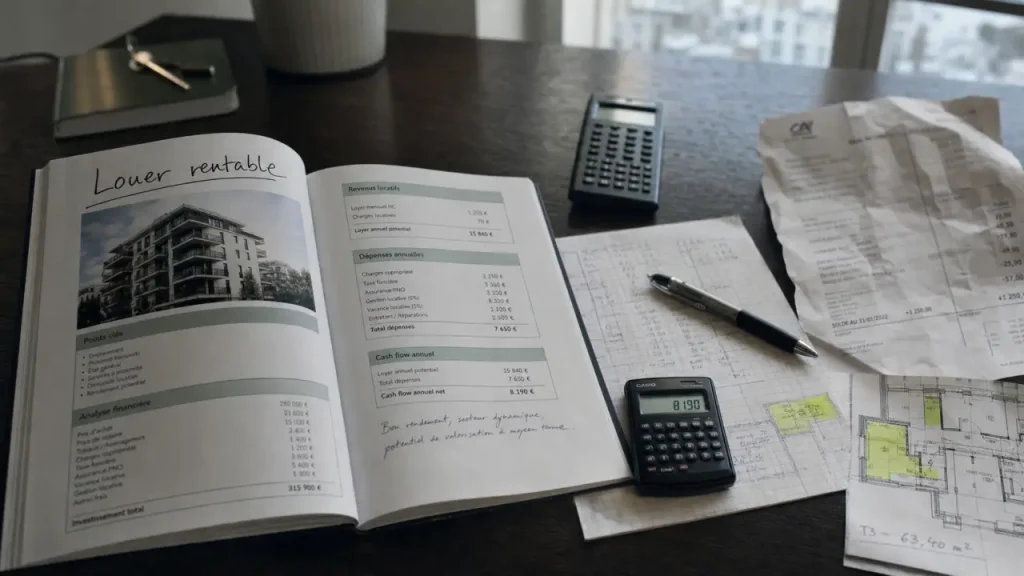Achat pour location : calcul rentabilité, apport et fiscalité