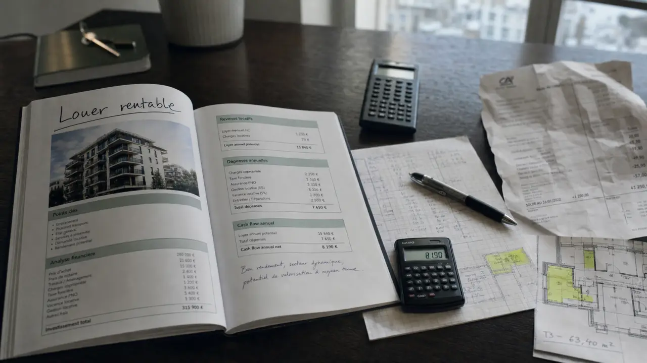 Achat pour location : calcul rentabilité, apport et fiscalité