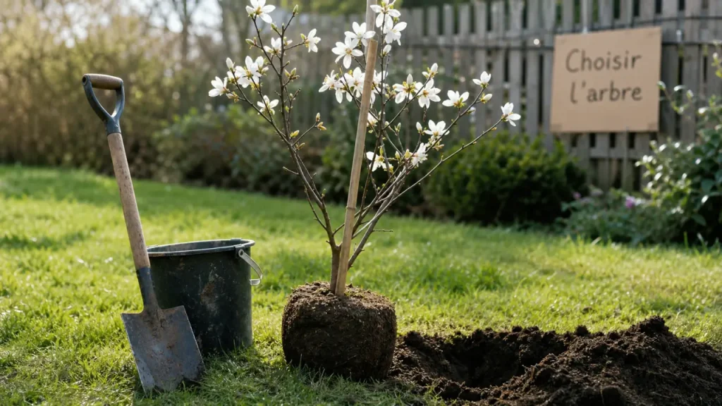 Arbre a planter : choisir selon sol et taille adulte, plantation au jardin