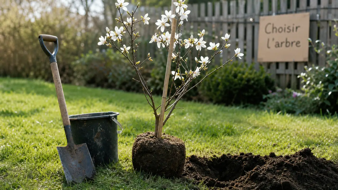 Arbre a planter : choisir selon sol et taille adulte, plantation au jardin