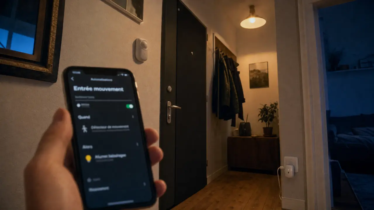 Débuter en domotique : détecteur, ampoule intelligente et prise connectée