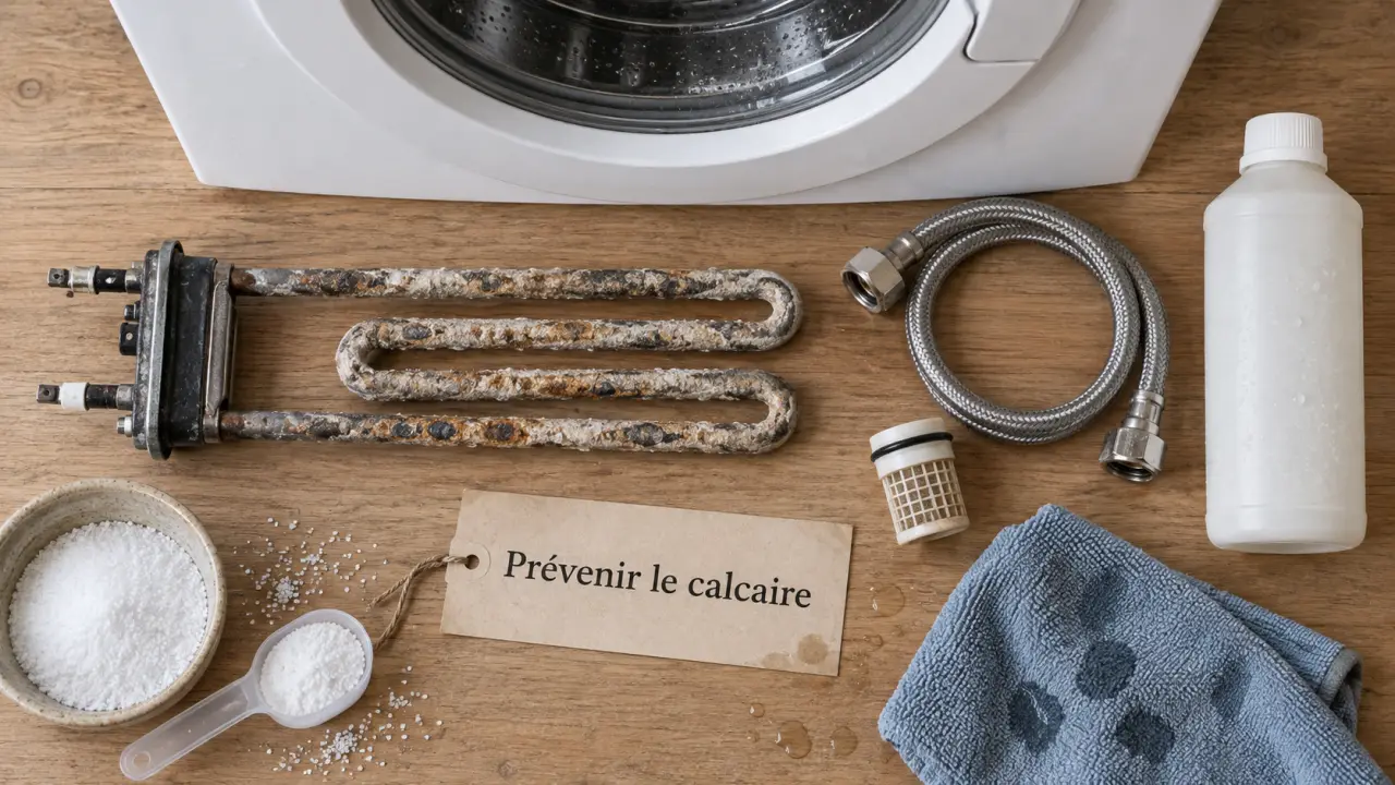 Anti calcaire machine à laver : résistance entartrée au tartre