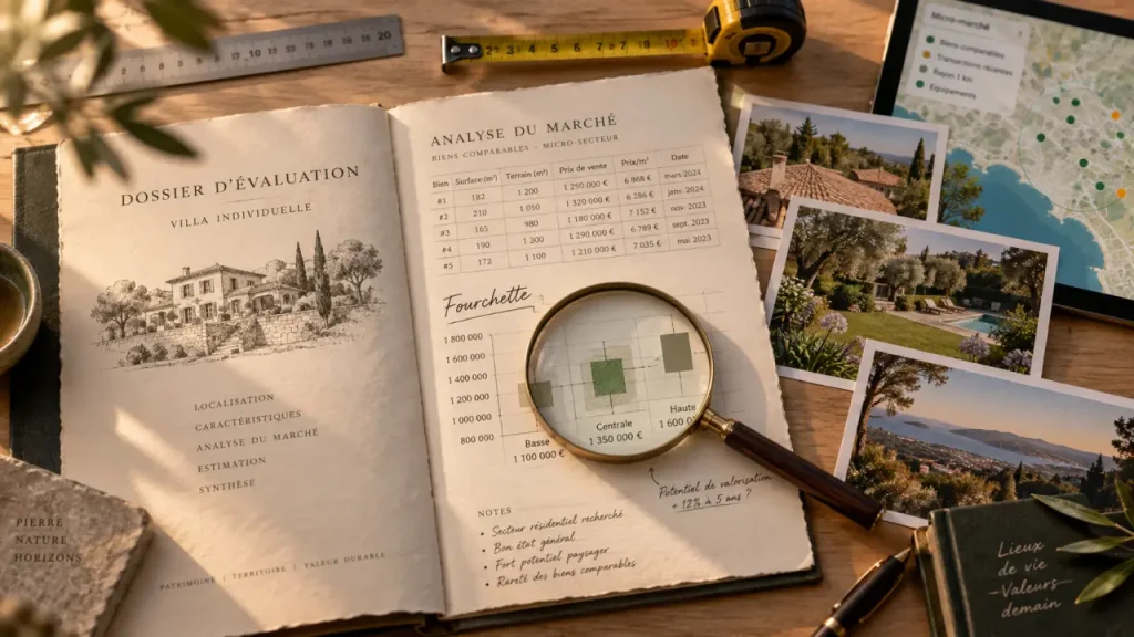 Info prestige immobilier estimation immobilier : dossier d’évaluation de bien de prestige