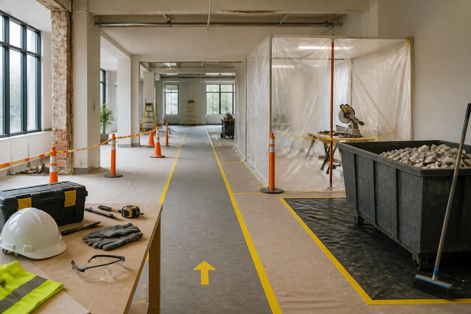 Rénovation : sécuriser chantier avec EPI et DUER