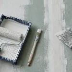 Peinture sous couche placo : bandes à joint masquées
